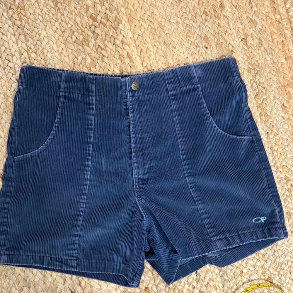OP Corduroy Men’s Shorts in Navy Blue